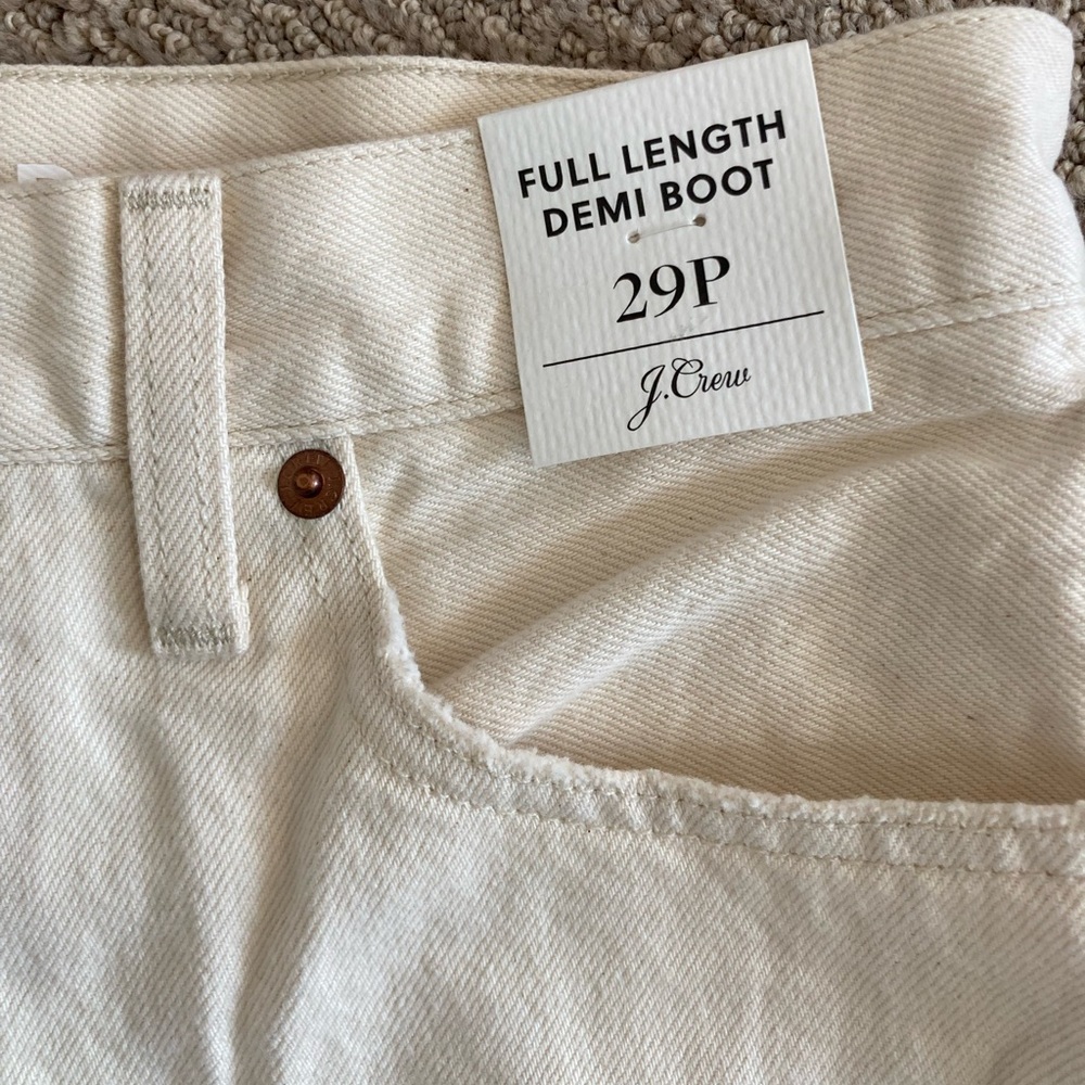 J Crew Petite Demi Bootcut Jeans